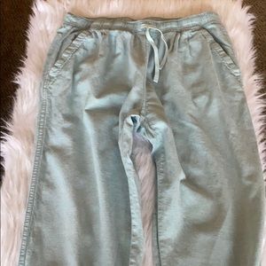 Patagonia hemp/cotton joggers. Spring 2019.